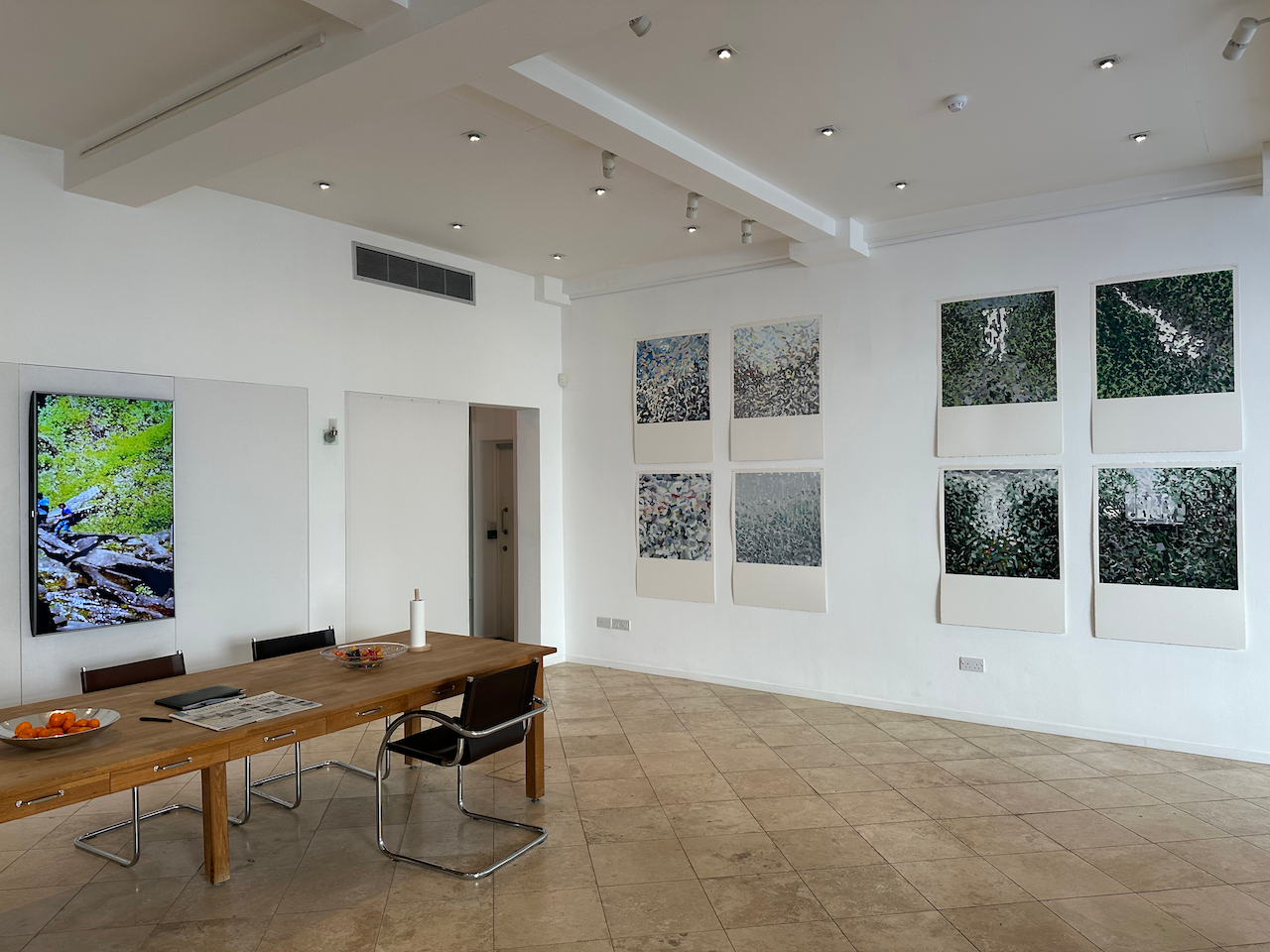 Exhibition installation view