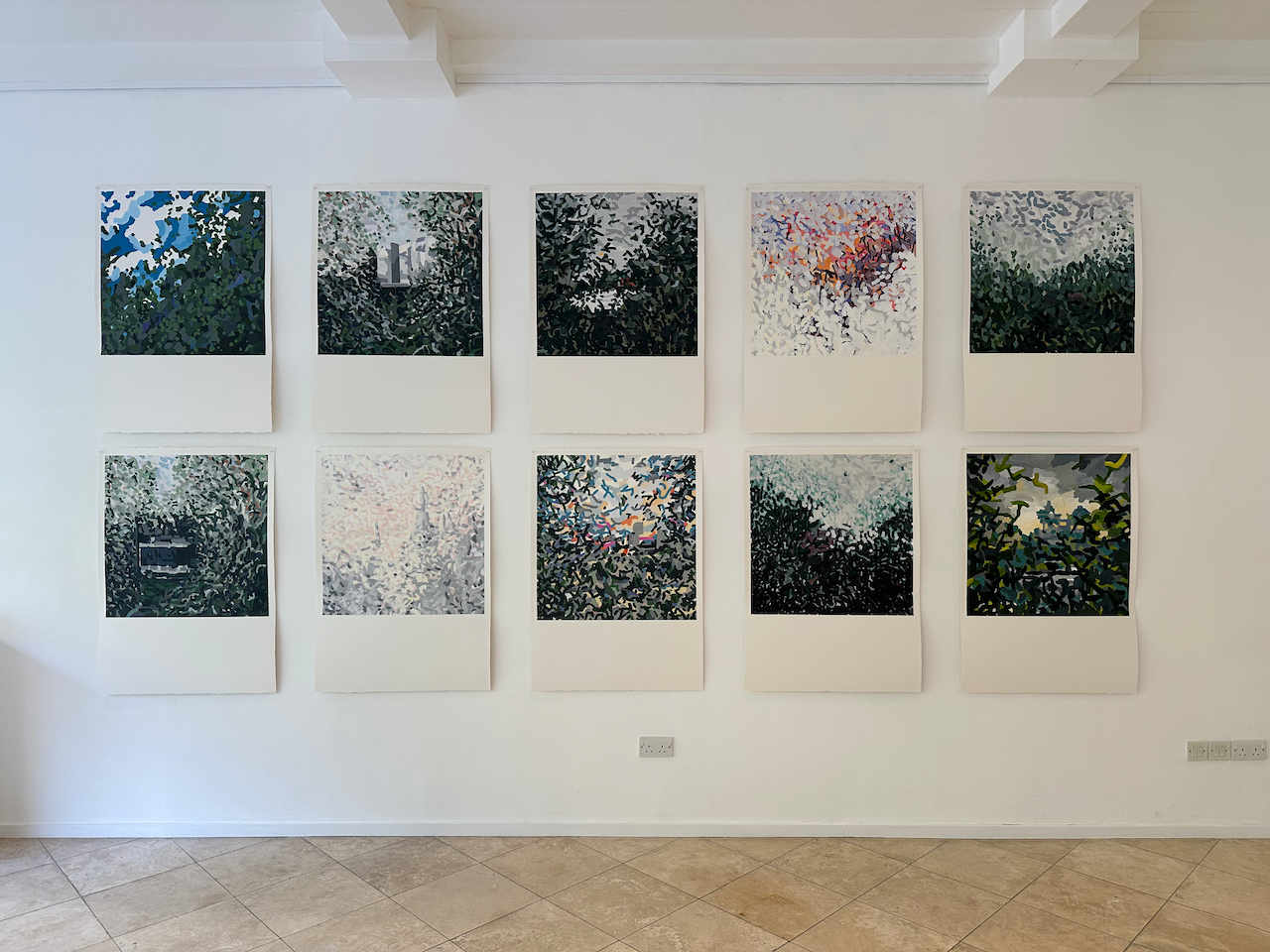 Exhibition installation view