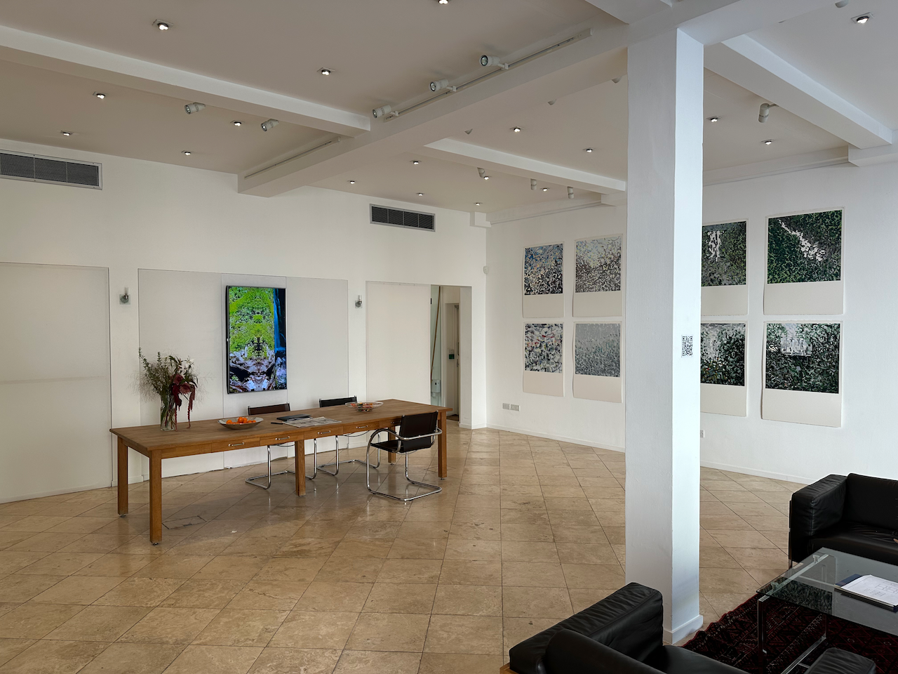 Exhibition installation view